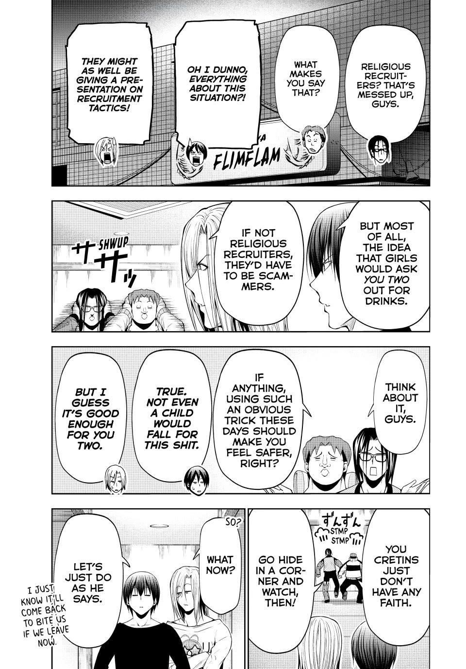 GRAND BLUE Chapter 102 - Page 3 in English