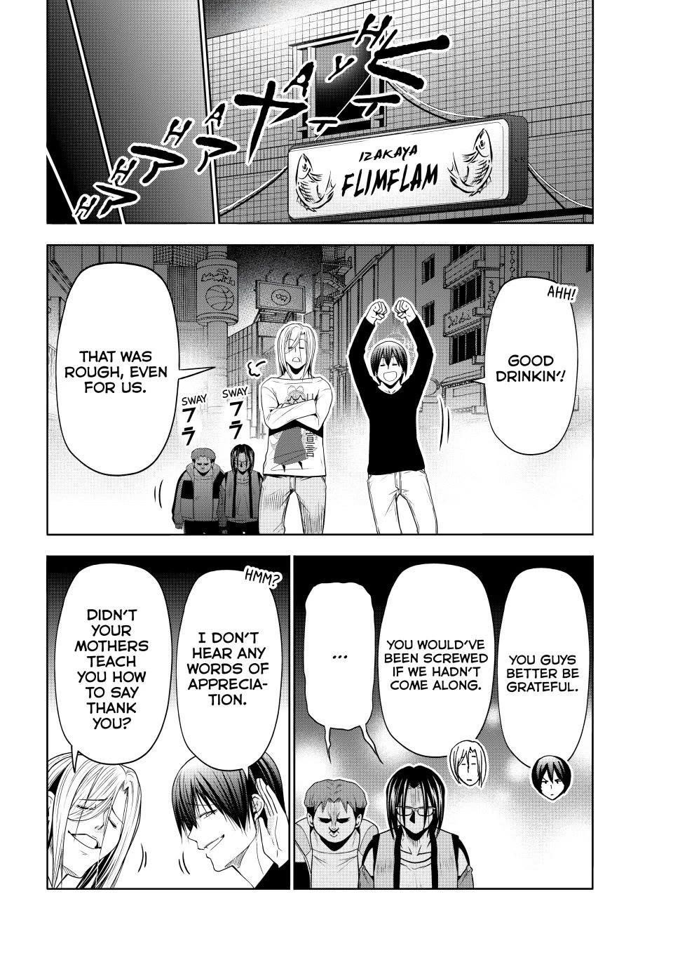 GRAND BLUE Chapter 102 - Page 47 in English