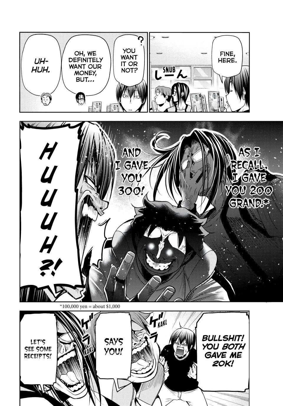 GRAND BLUE Chapter 103 - Page 36 in English
