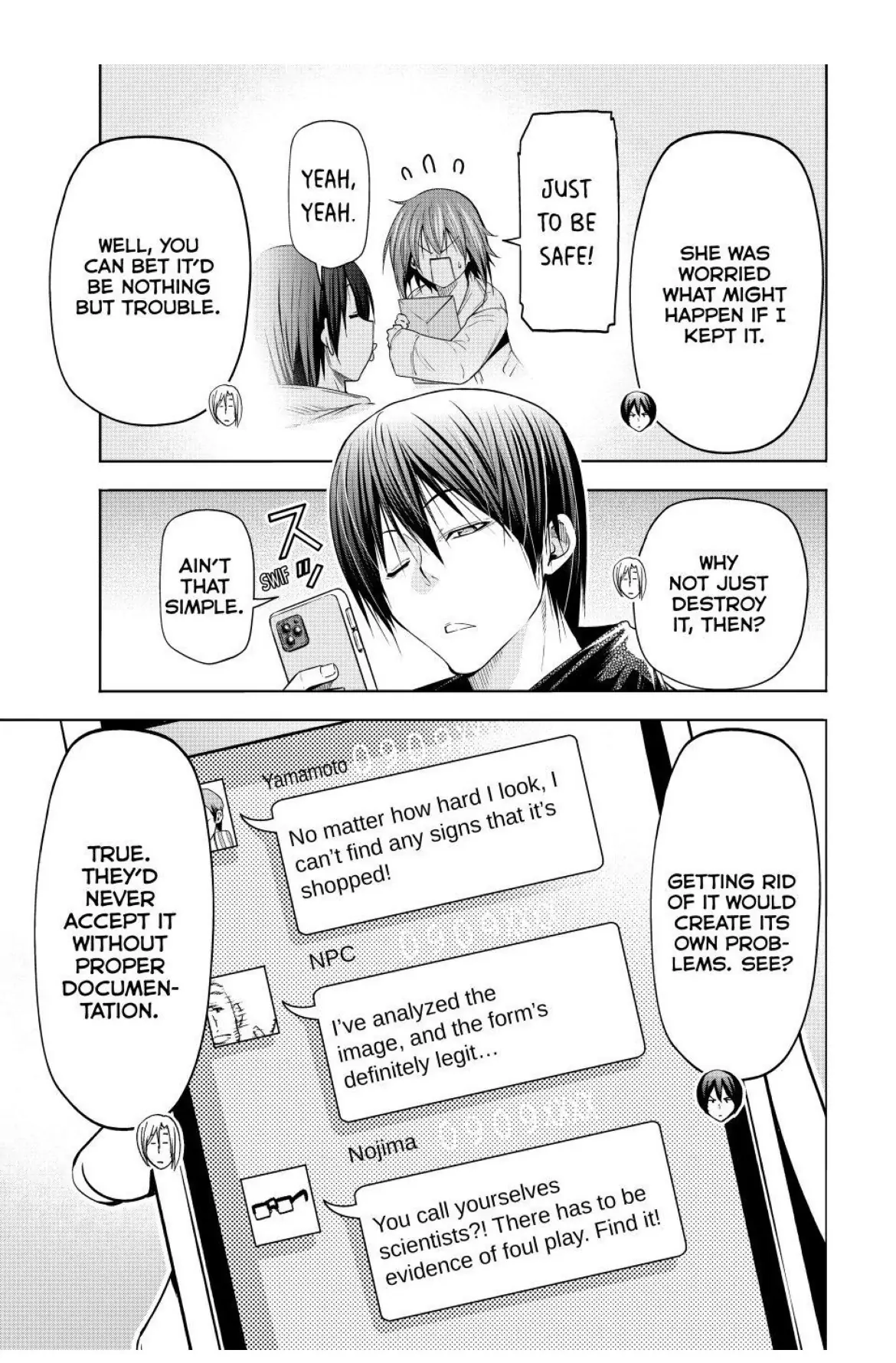 GRAND BLUE Chapter 104 - Page 5 in English