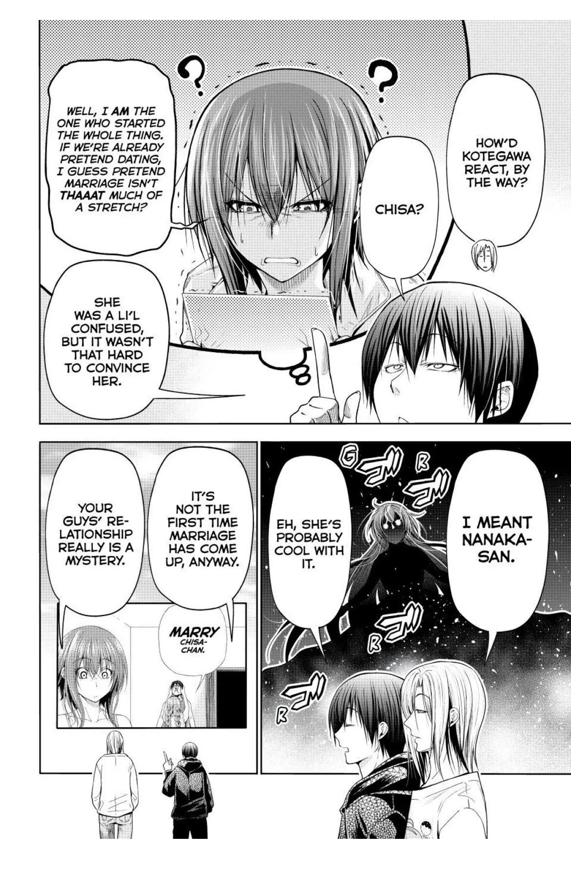 GRAND BLUE Chapter 104 - Page 6 in English