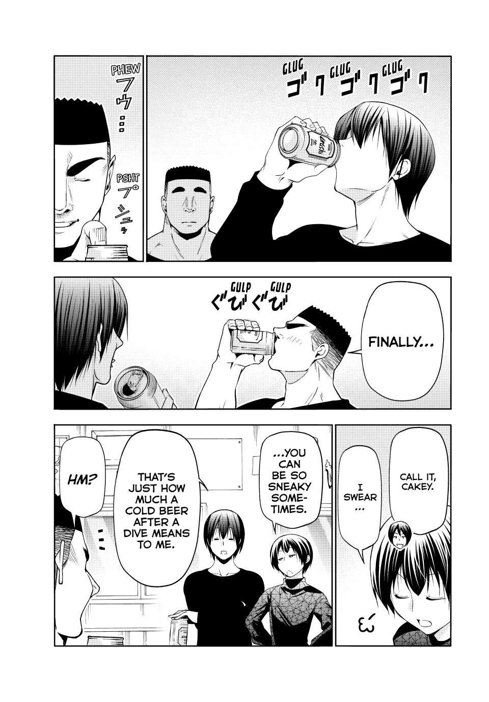 GRAND BLUE Chapter 105.6 - Page 37 in English