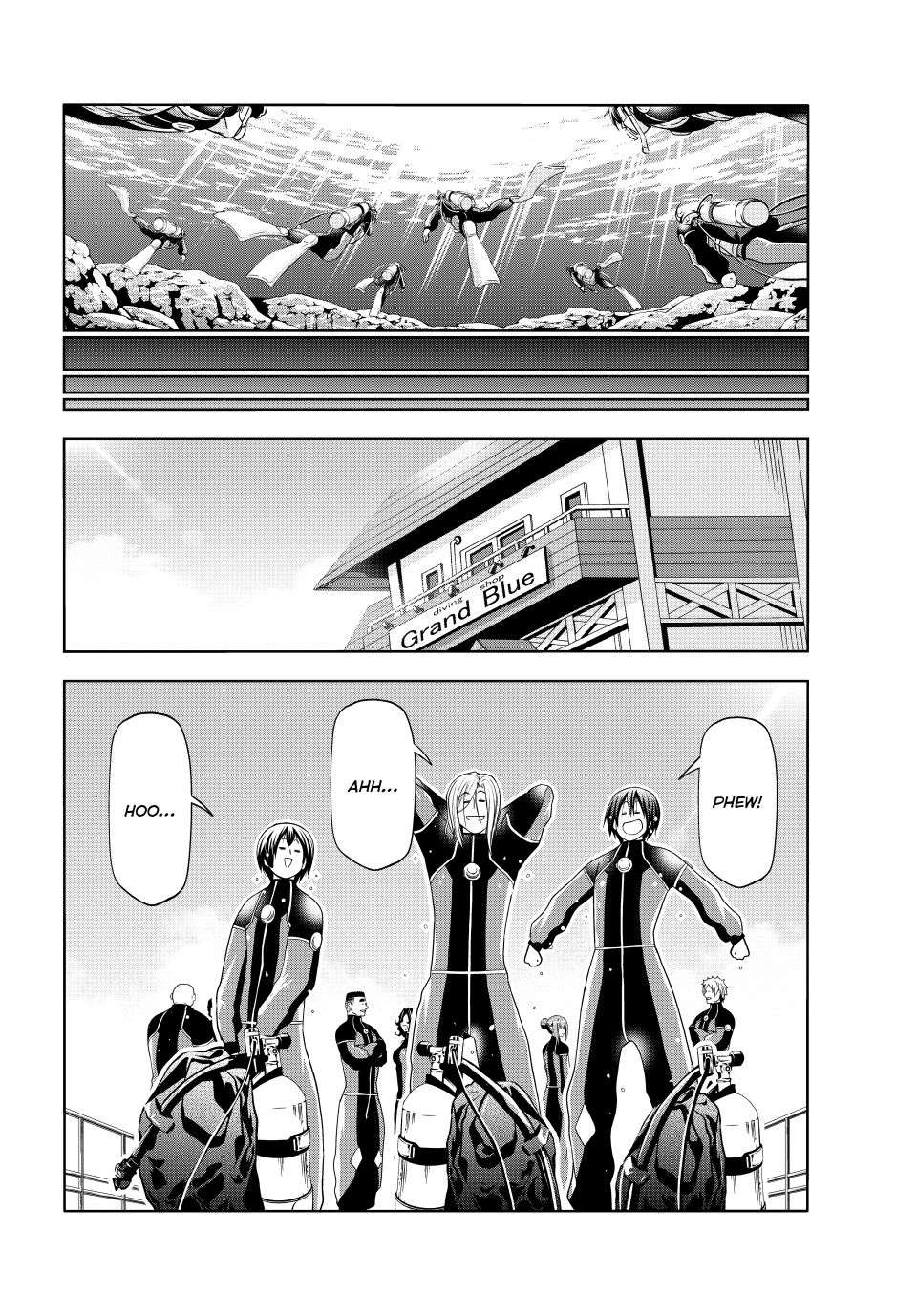 GRAND BLUE Chapter 105.6 - Page 4 in English
