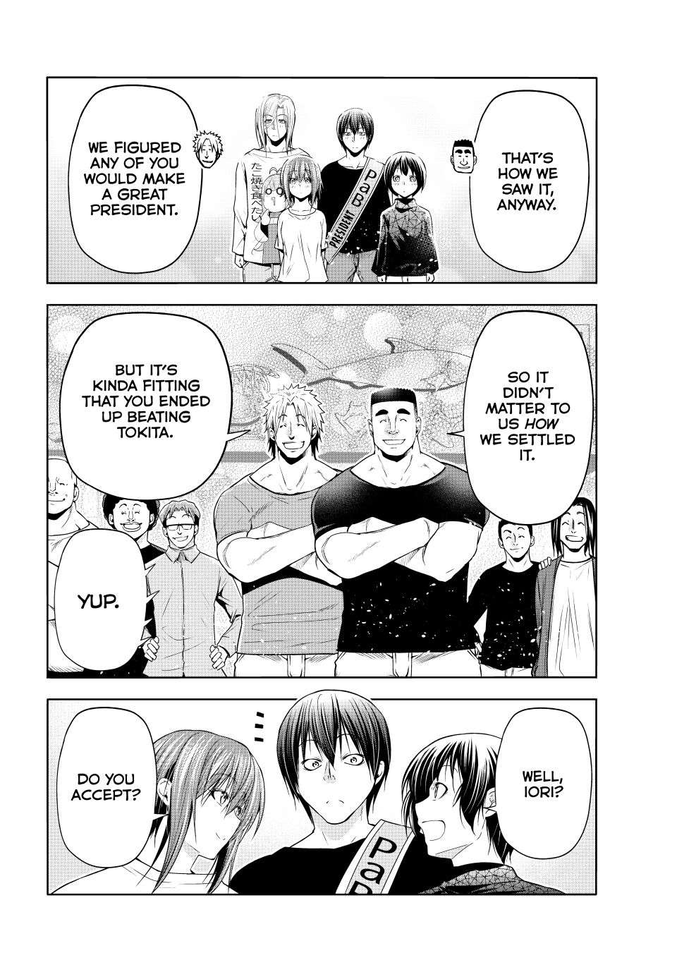 GRAND BLUE Chapter 105.6 - Page 44 in English