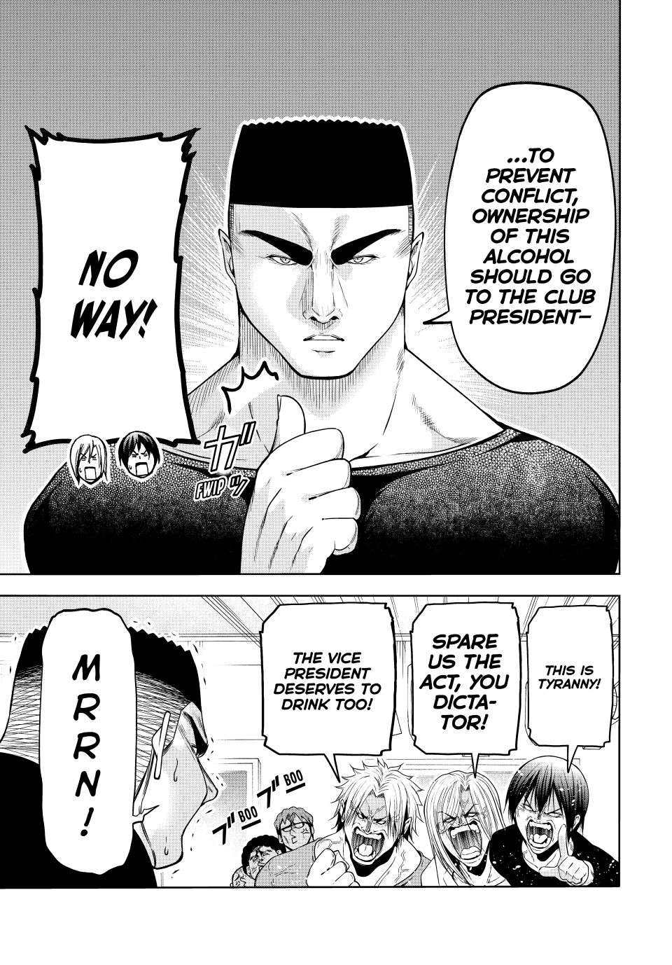 GRAND BLUE Chapter 105.75 - Page 13 in English
