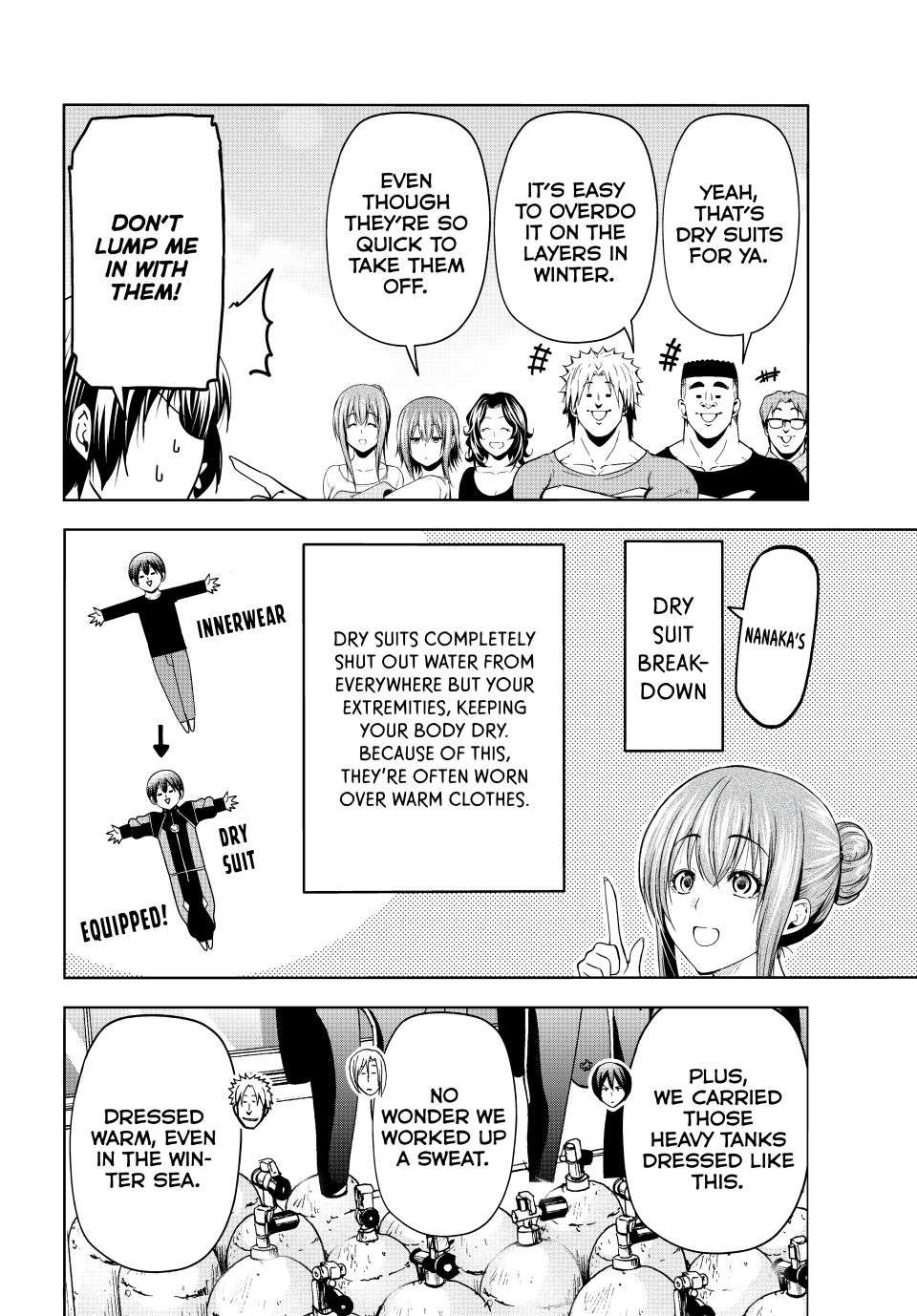 GRAND BLUE Chapter 105.75 - Page 6 in English