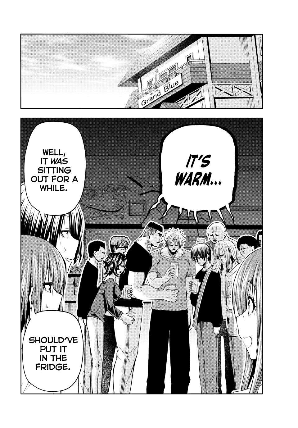 GRAND BLUE Chapter 105 - Page 54 in English