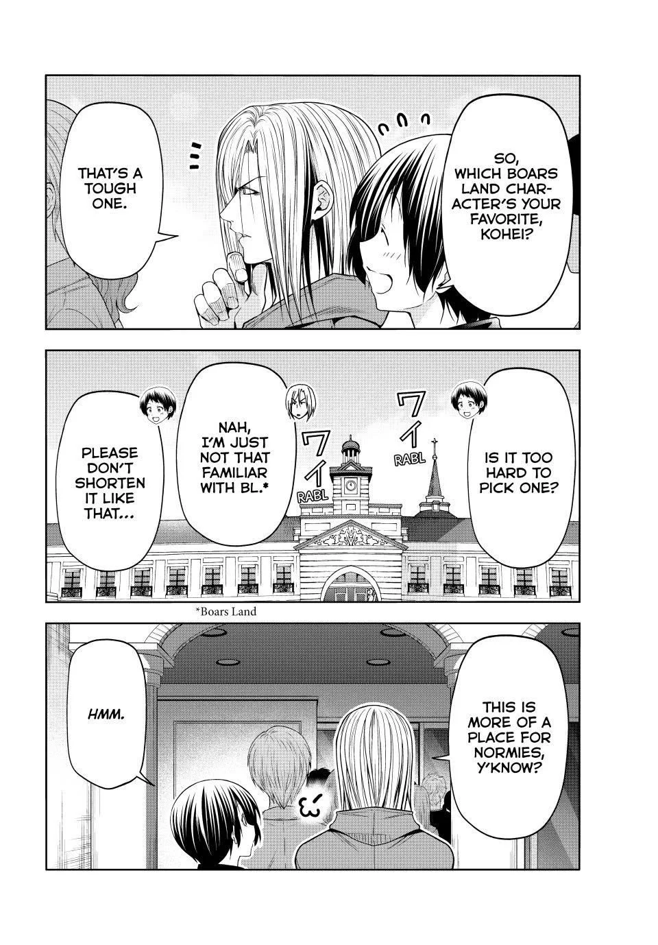GRAND BLUE Chapter 106 - Page 34 in English