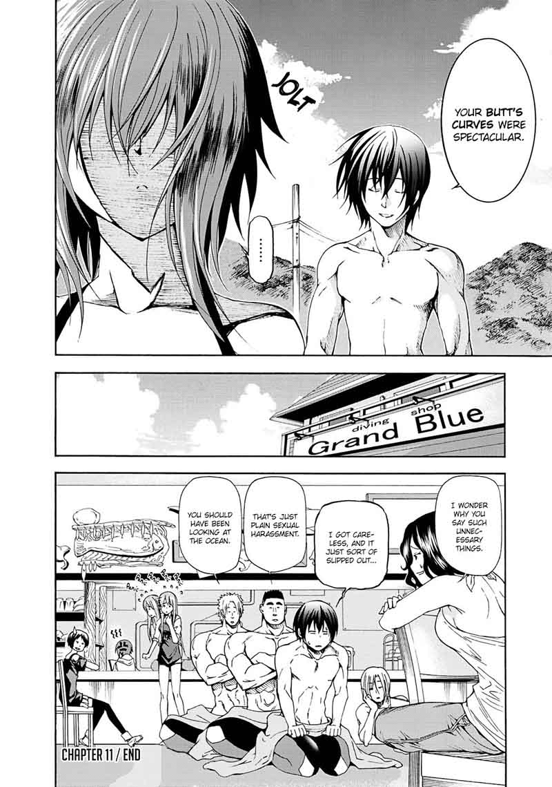 GRAND BLUE Chapter 11 - Page 40 in English