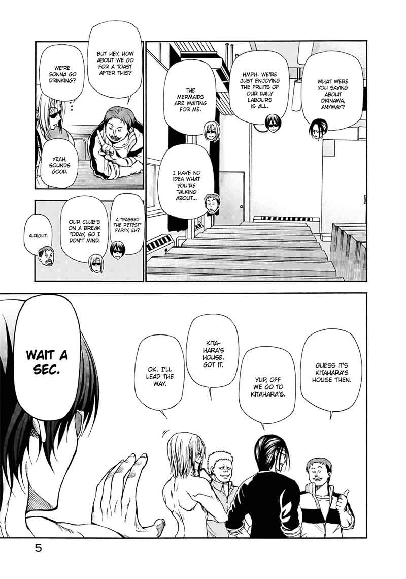 GRAND BLUE Chapter 13 - Page 6 in English