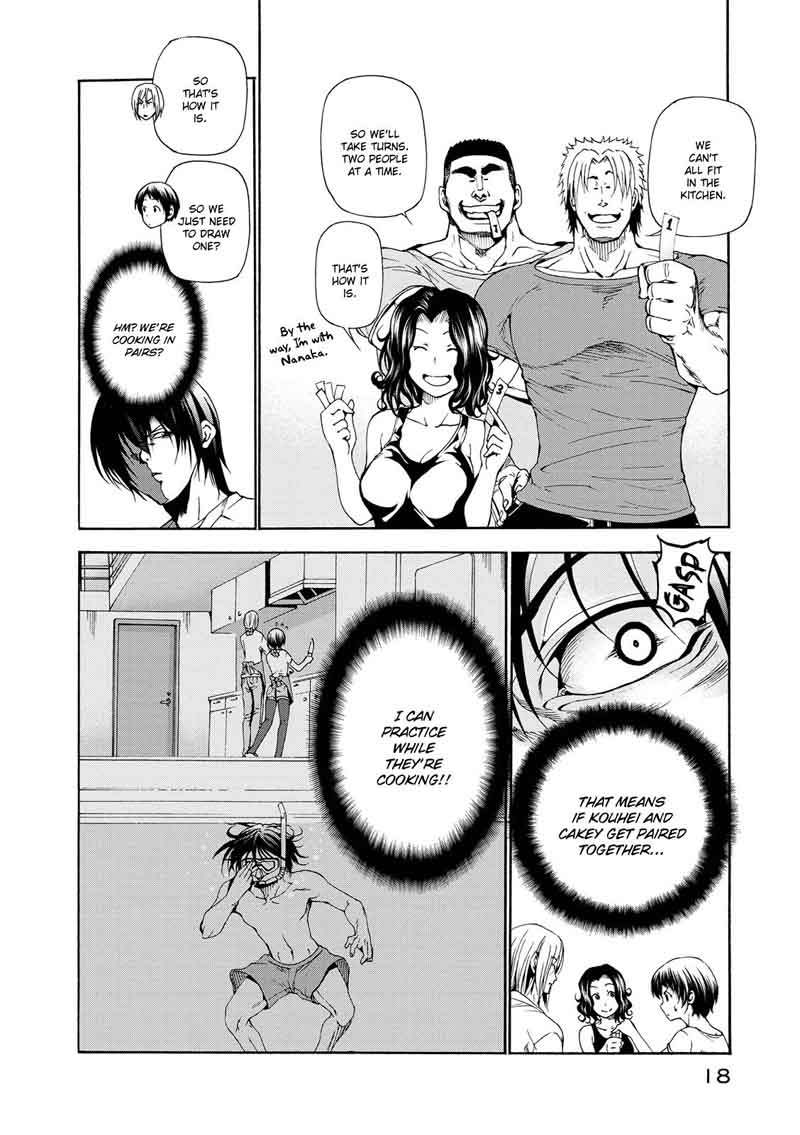 GRAND BLUE Chapter 18 - Page 17 in English