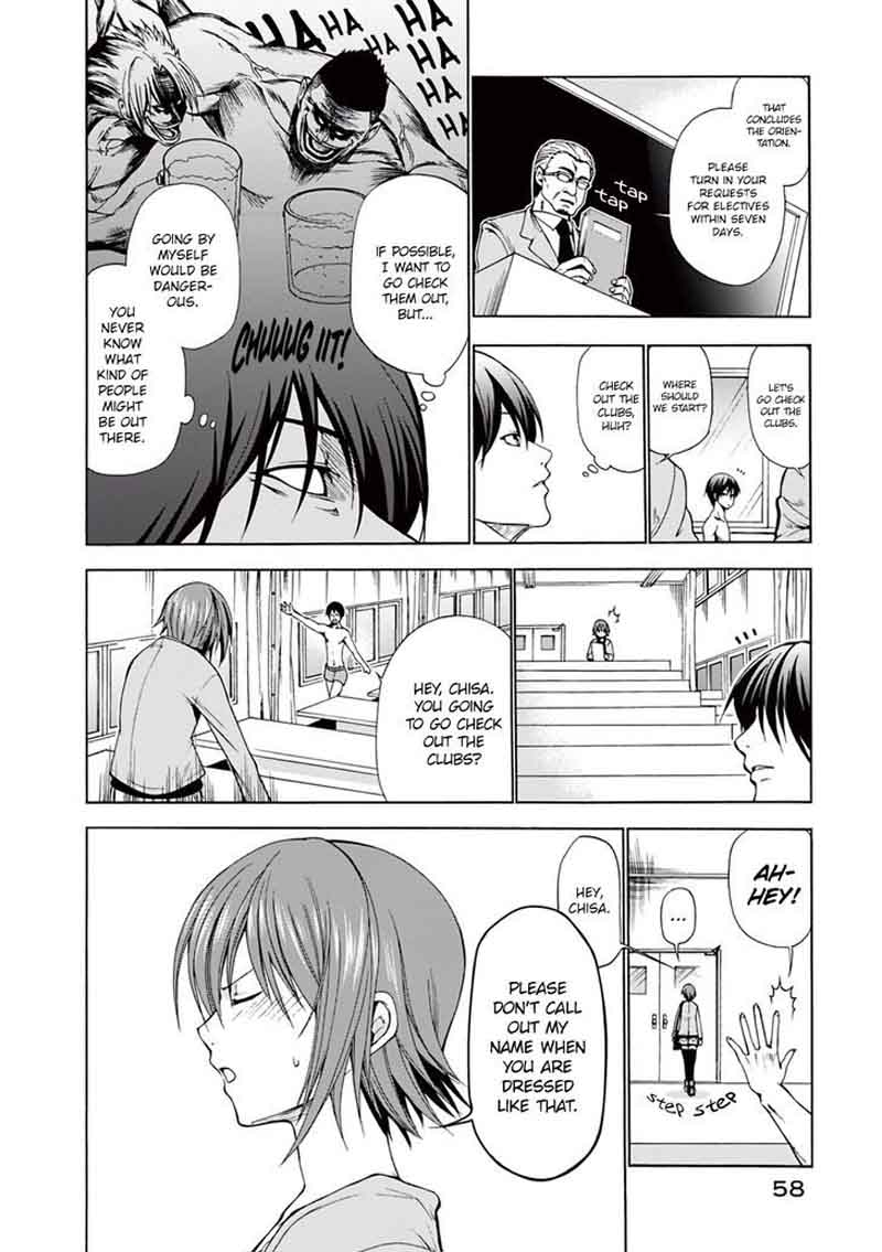 GRAND BLUE Chapter 2 - Page 6 in English