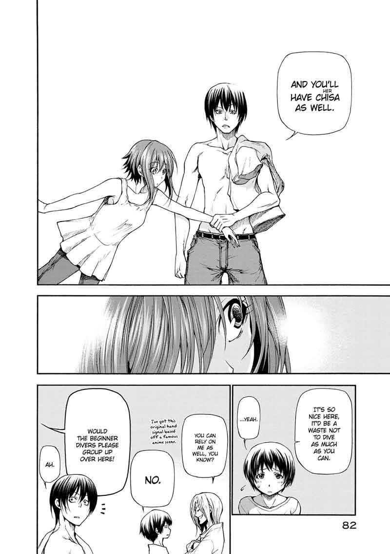 GRAND BLUE Chapter 20 - Page 13 in English