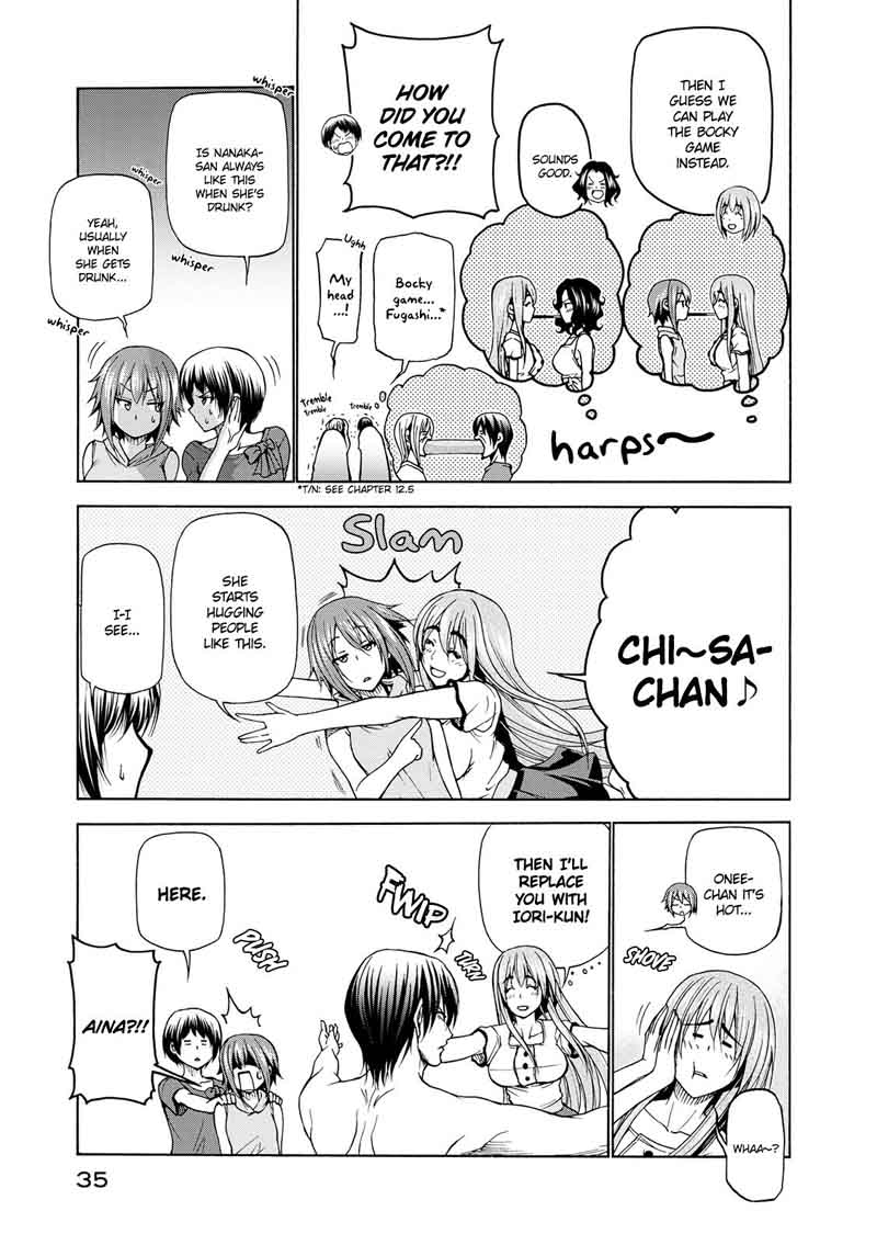 GRAND BLUE Chapter 22 - Page 37 in English