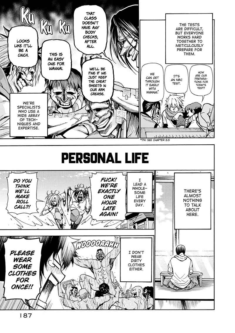 GRAND BLUE Chapter 25 - Page 61 in English