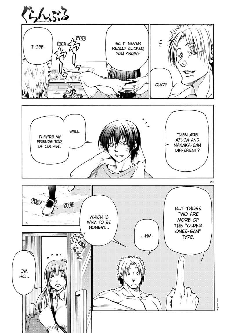 GRAND BLUE Chapter 29 - Page 28 in English