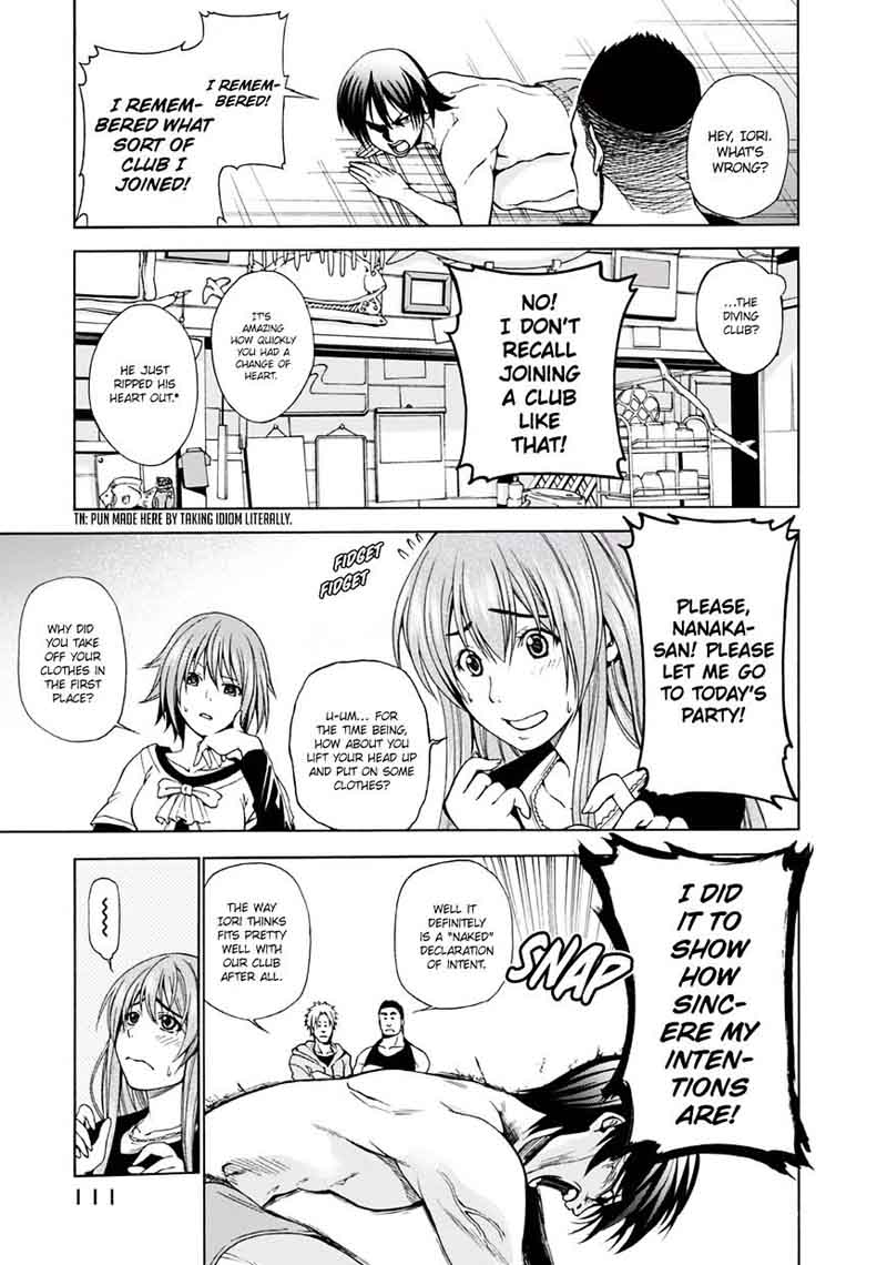 GRAND BLUE Chapter 3 - Page 13 in English