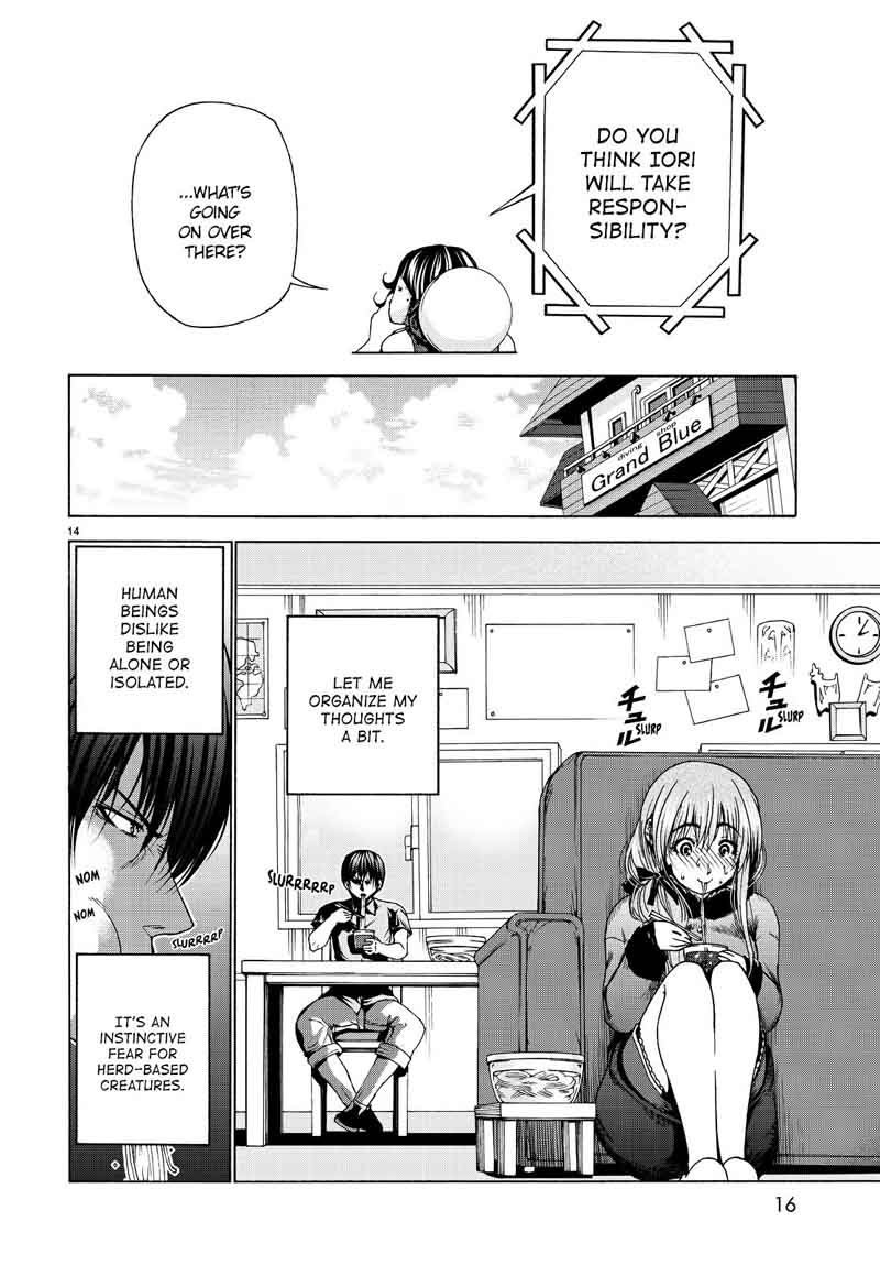 GRAND BLUE Chapter 30 - Page 14 in English