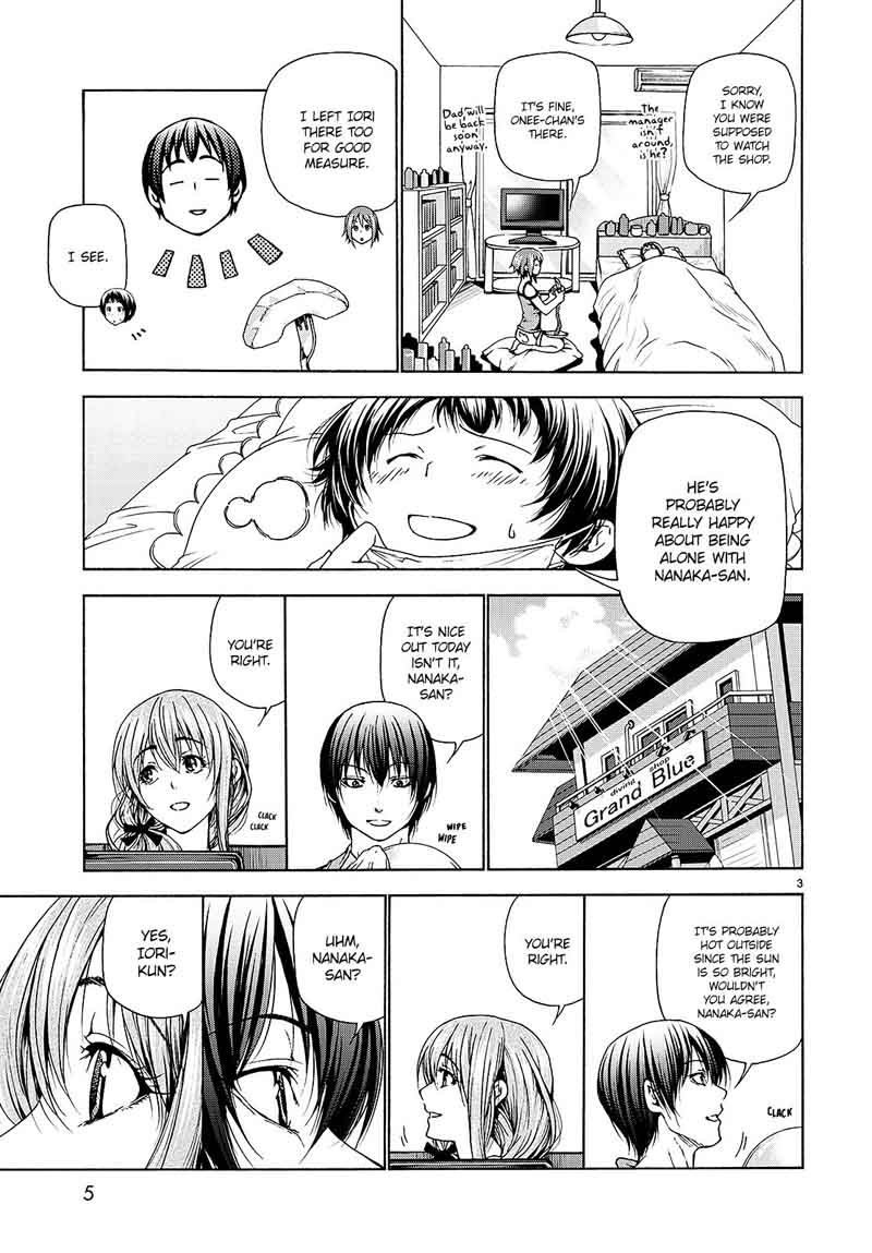 GRAND BLUE Chapter 30 - Page 3 in English