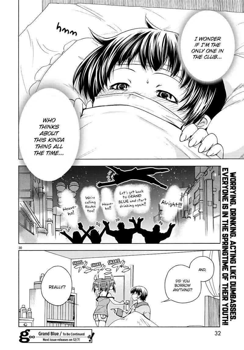 GRAND BLUE Chapter 30 - Page 30 in English