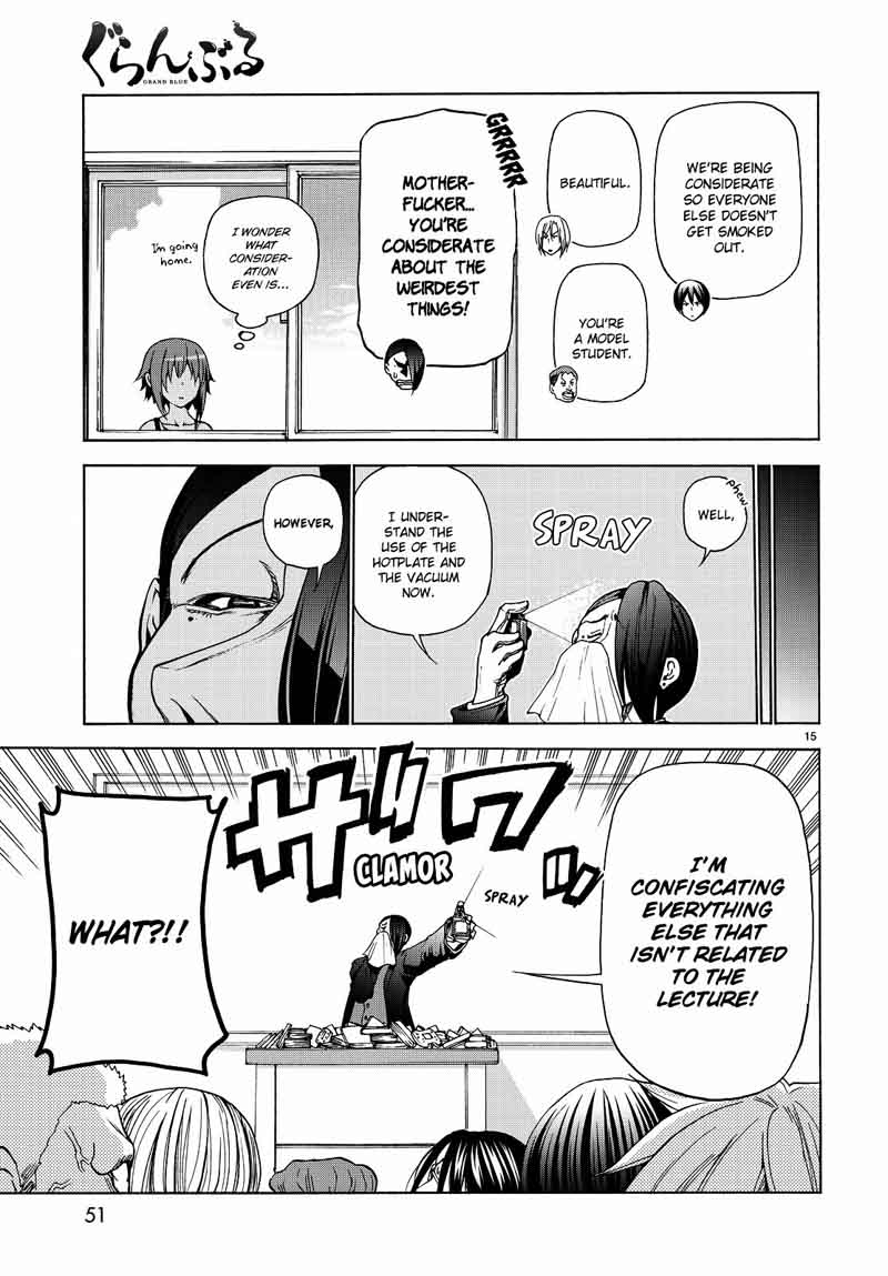 GRAND BLUE Chapter 31 - Page 16 in English