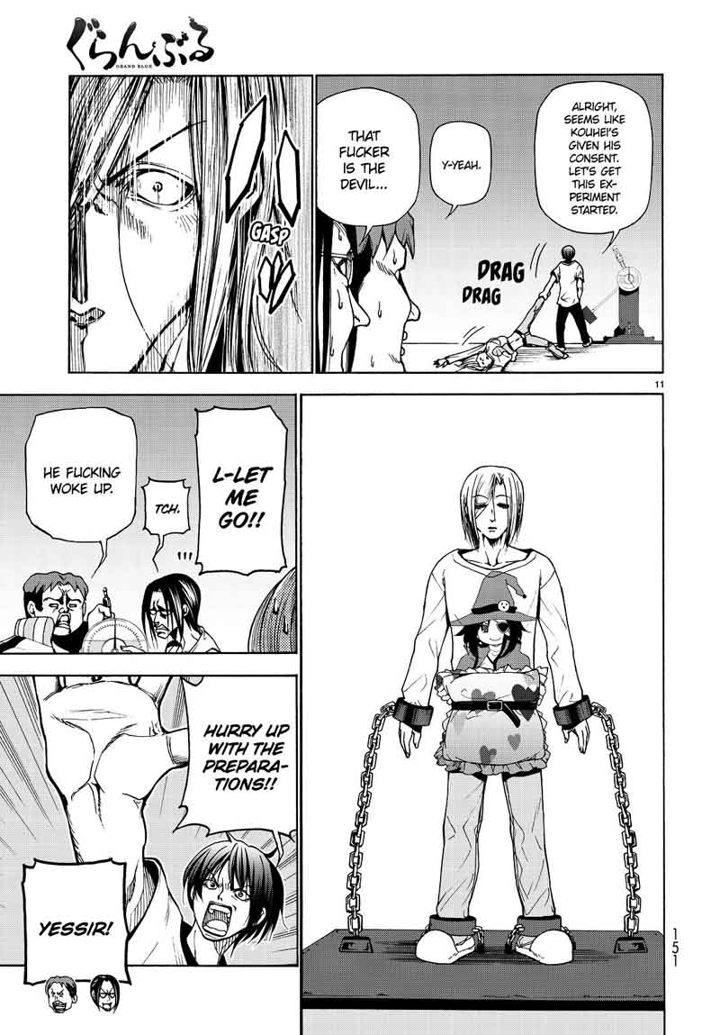 GRAND BLUE Chapter 32 - Page 11 in English