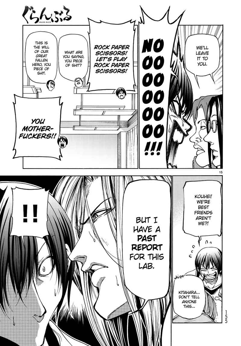 GRAND BLUE Chapter 32 - Page 15 in English