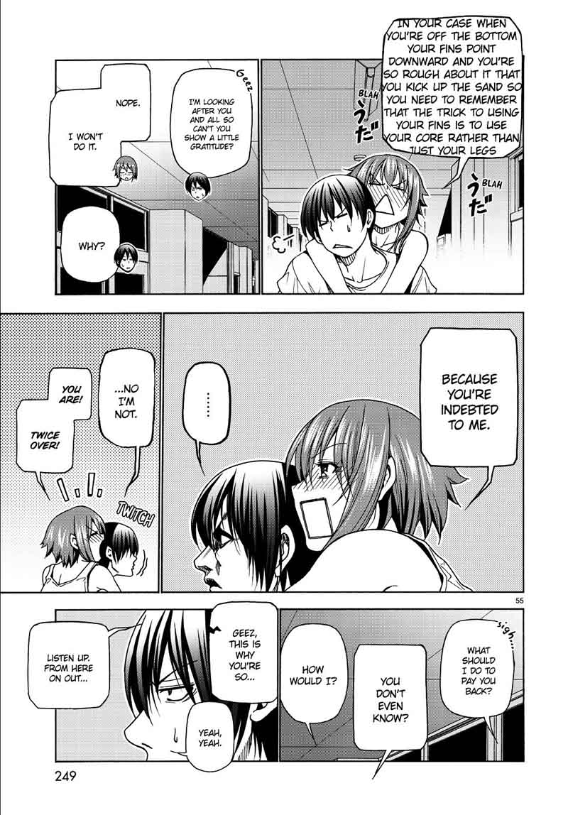 GRAND BLUE Chapter 33 - Page 54 in English