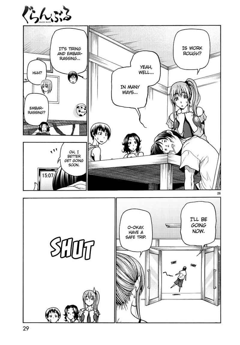 GRAND BLUE Chapter 34 - Page 27 in English