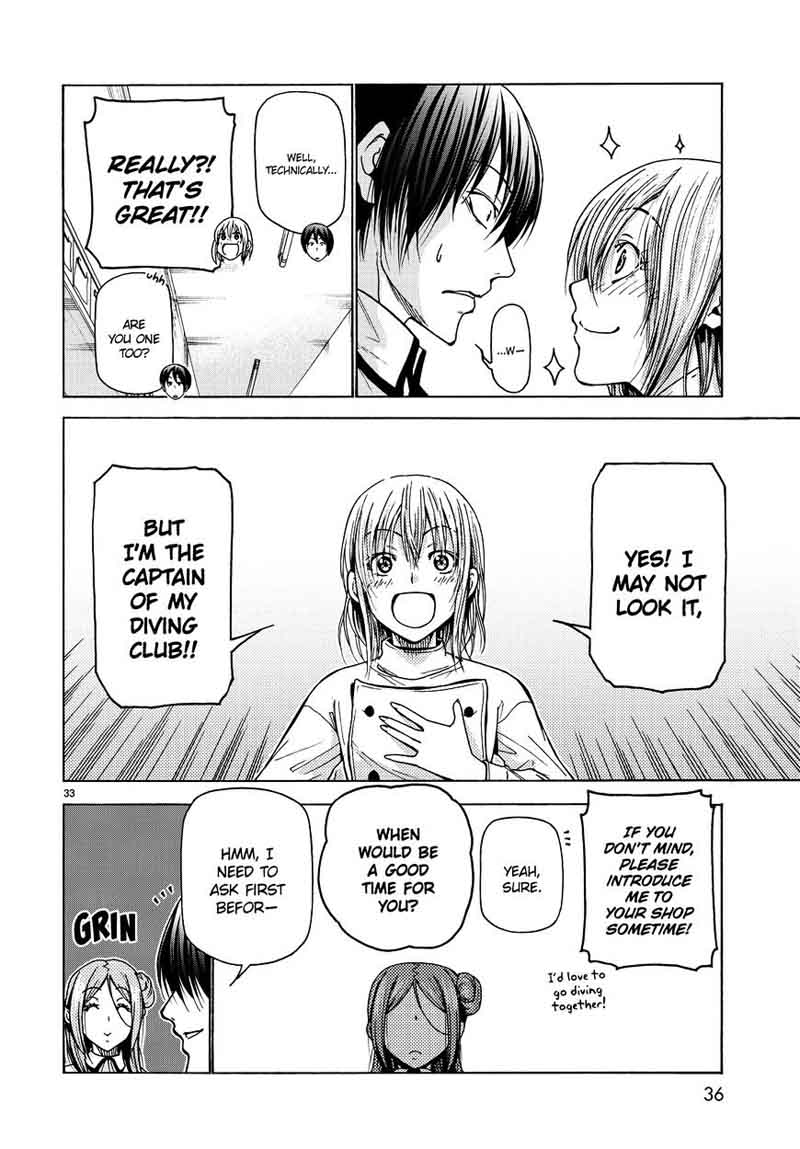 GRAND BLUE Chapter 34 - Page 34 in English