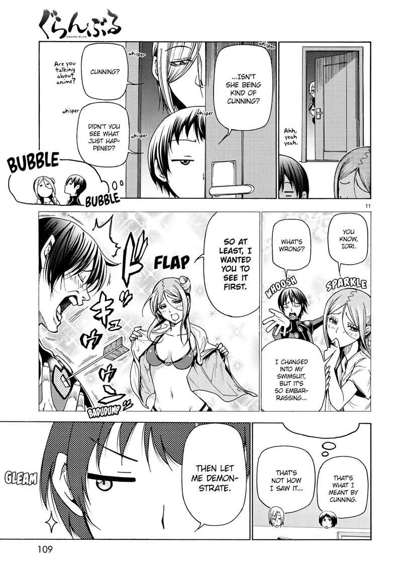 GRAND BLUE Chapter 35 - Page 12 in English