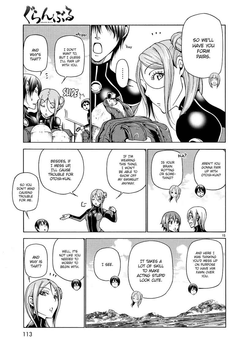GRAND BLUE Chapter 35 - Page 16 in English
