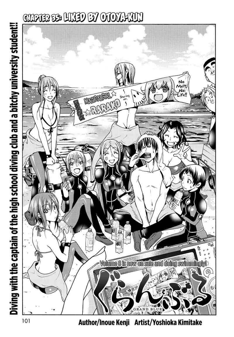 GRAND BLUE Chapter 35 - Page 4 in English