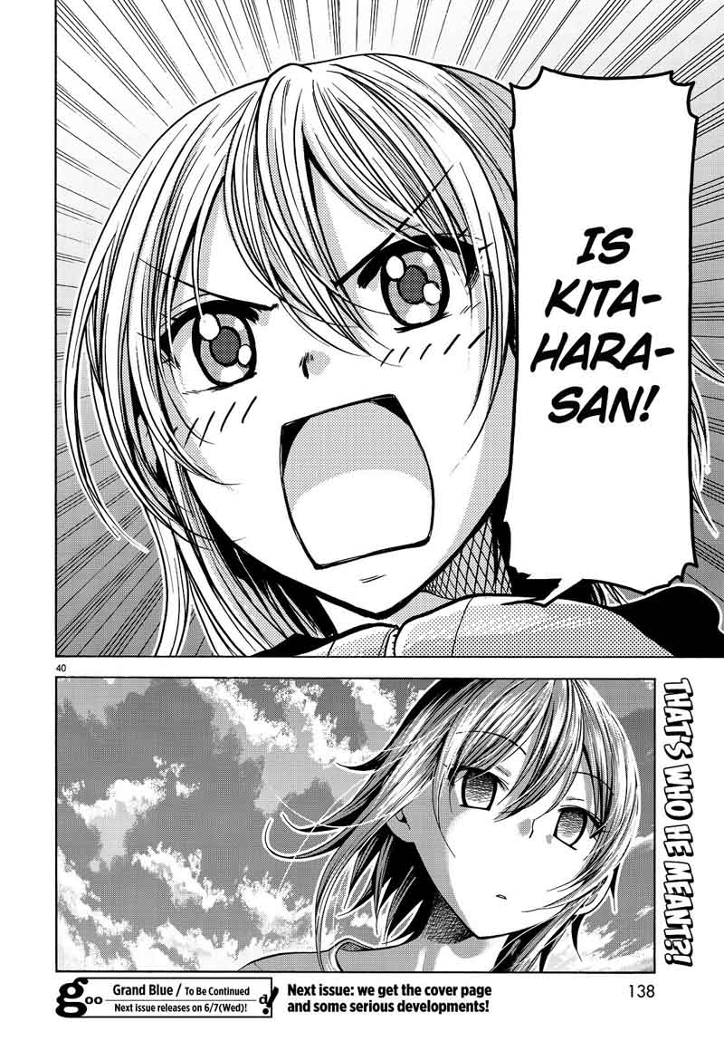 GRAND BLUE Chapter 35 - Page 41 in English