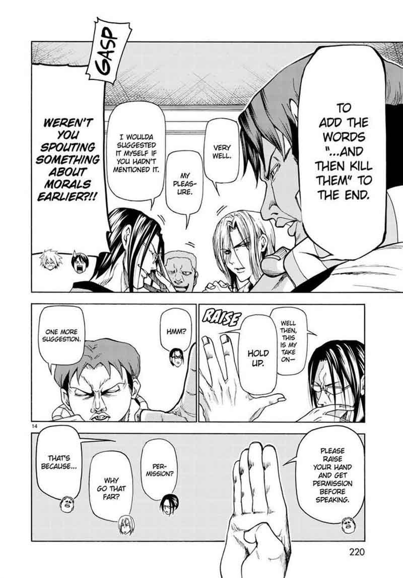 GRAND BLUE Chapter 37 - Page 14 in English