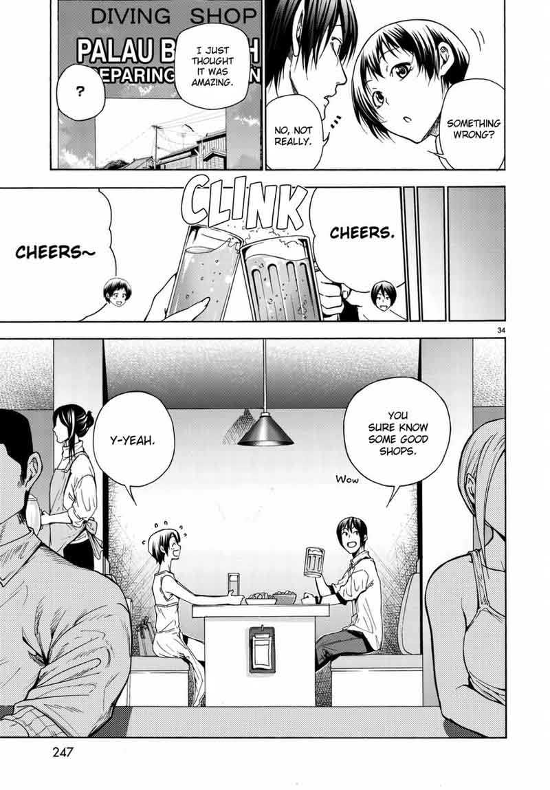 GRAND BLUE Chapter 38 - Page 36 in English