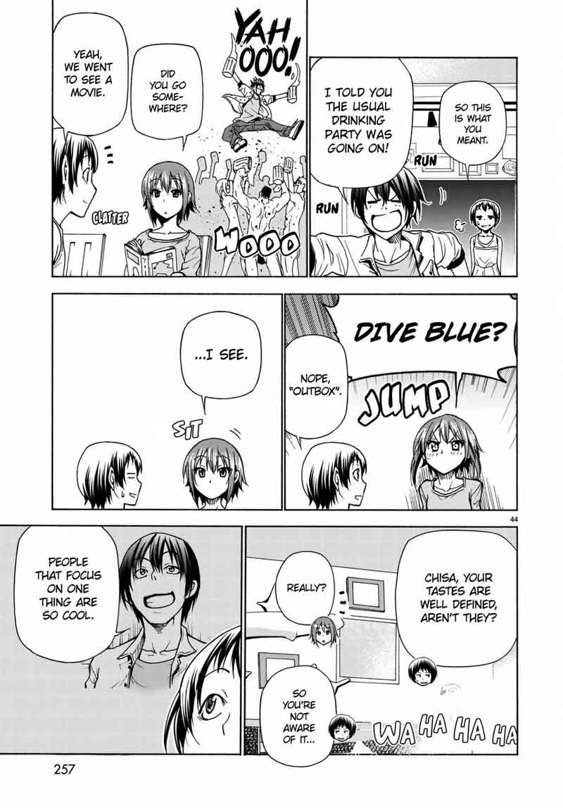 GRAND BLUE Chapter 38 - Page 45 in English