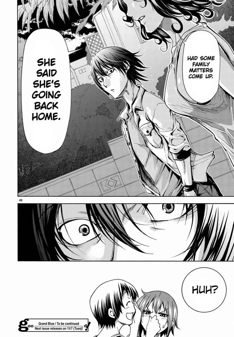 GRAND BLUE Chapter 38 - Page 50 in English