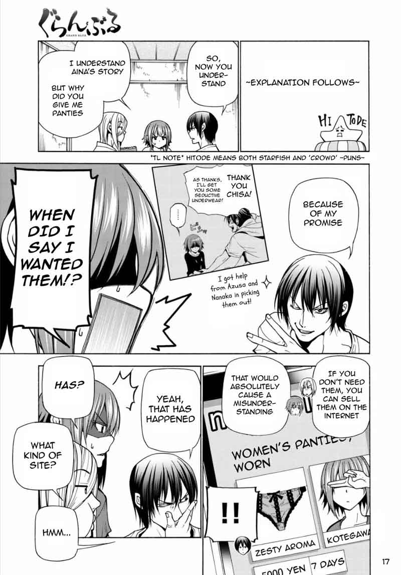 GRAND BLUE Chapter 39 - Page 17 in English