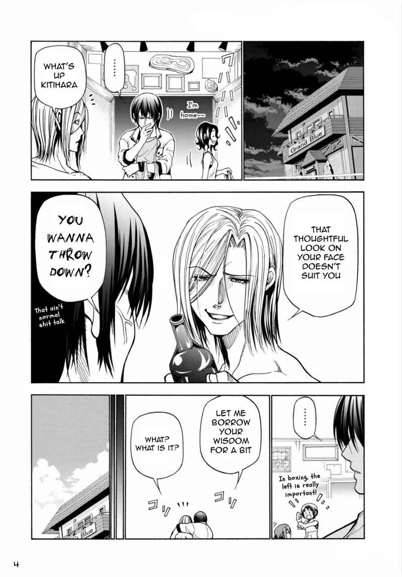 GRAND BLUE Chapter 39 - Page 4 in English