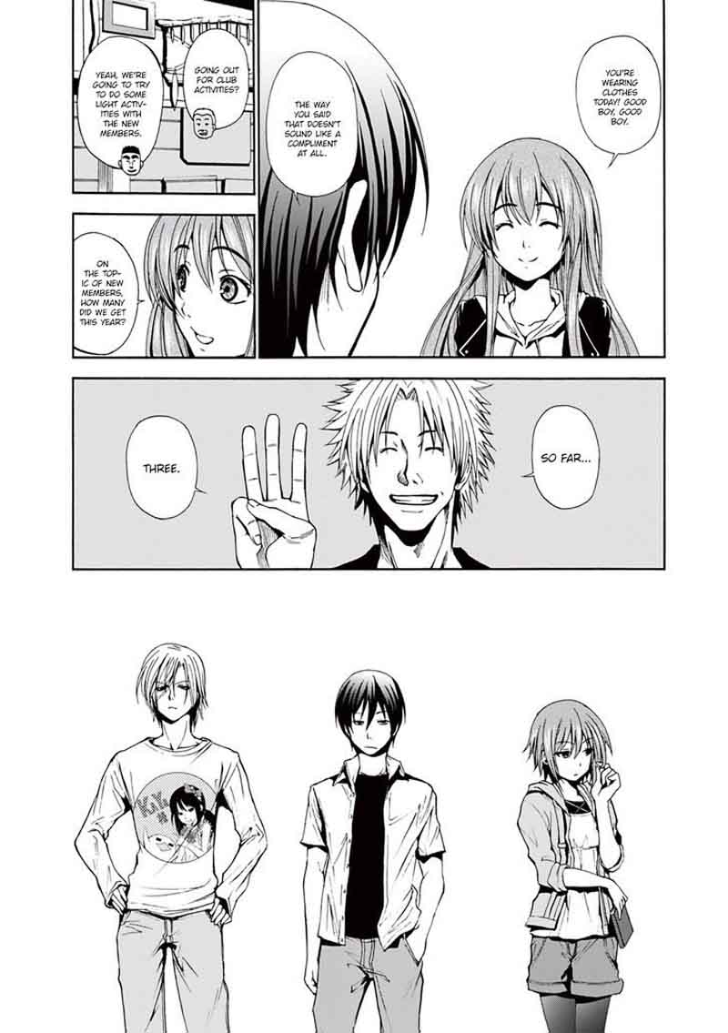 GRAND BLUE Chapter 4 - Page 4 in English