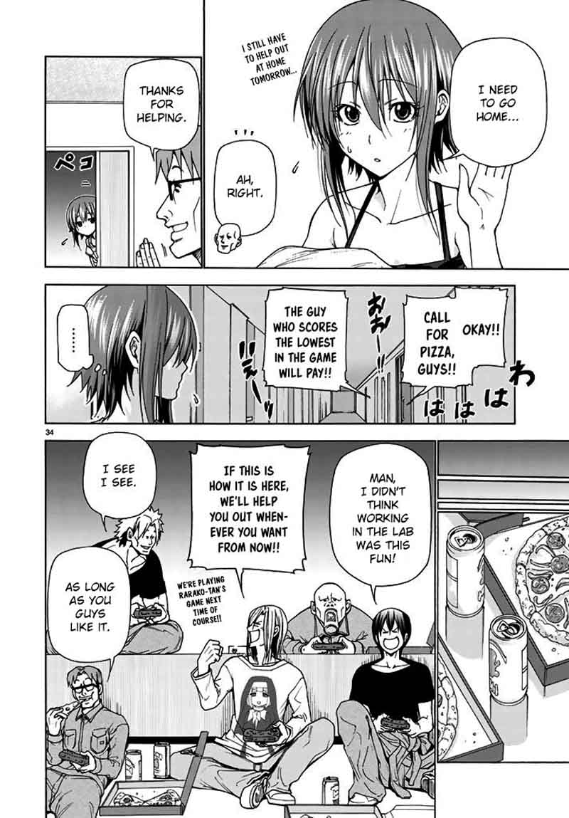 GRAND BLUE Chapter 40 - Page 34 in English