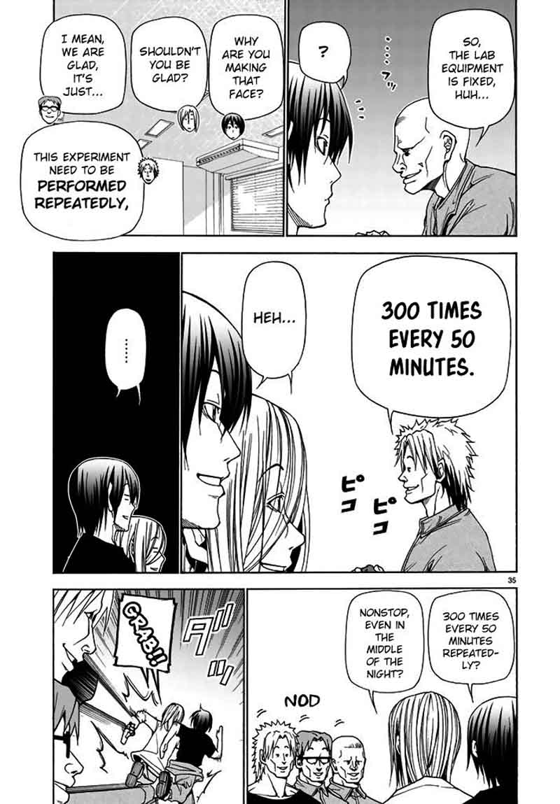 GRAND BLUE Chapter 40 - Page 35 in English