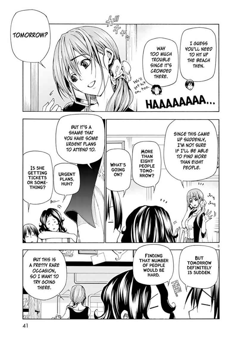 GRAND BLUE Chapter 41 - Page 4 in English