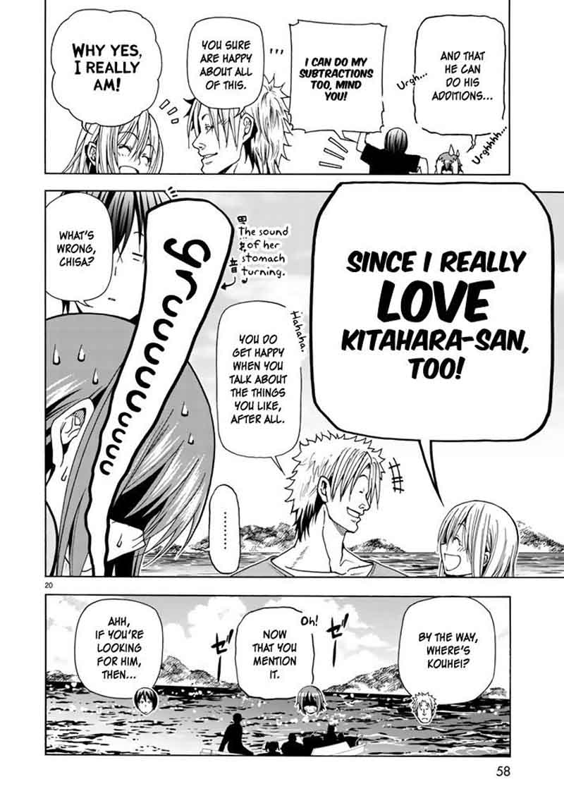 GRAND BLUE Chapter 41 - Page 58 in English
