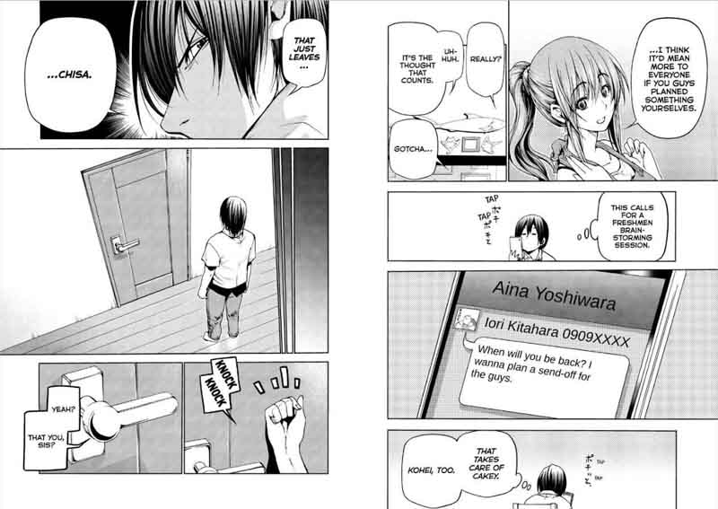 GRAND BLUE Chapter 45 - Page 4 in English