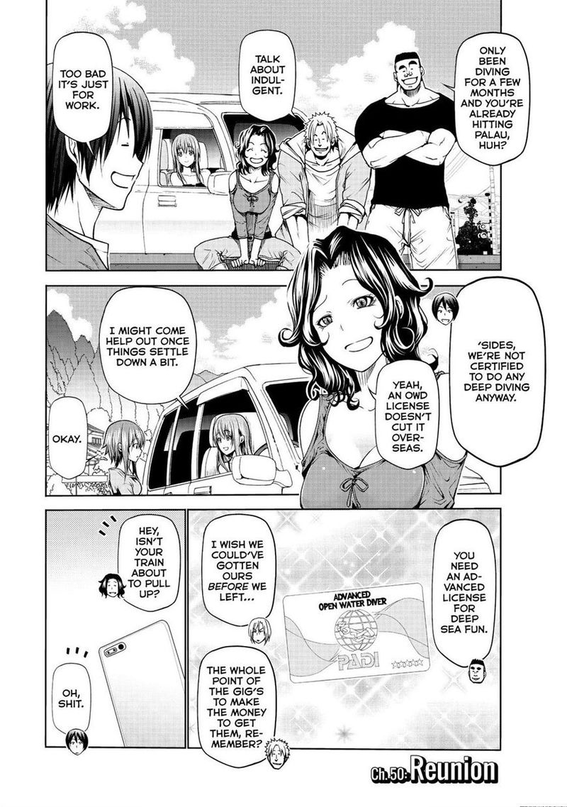 GRAND BLUE Chapter 50 - Page 3 in English