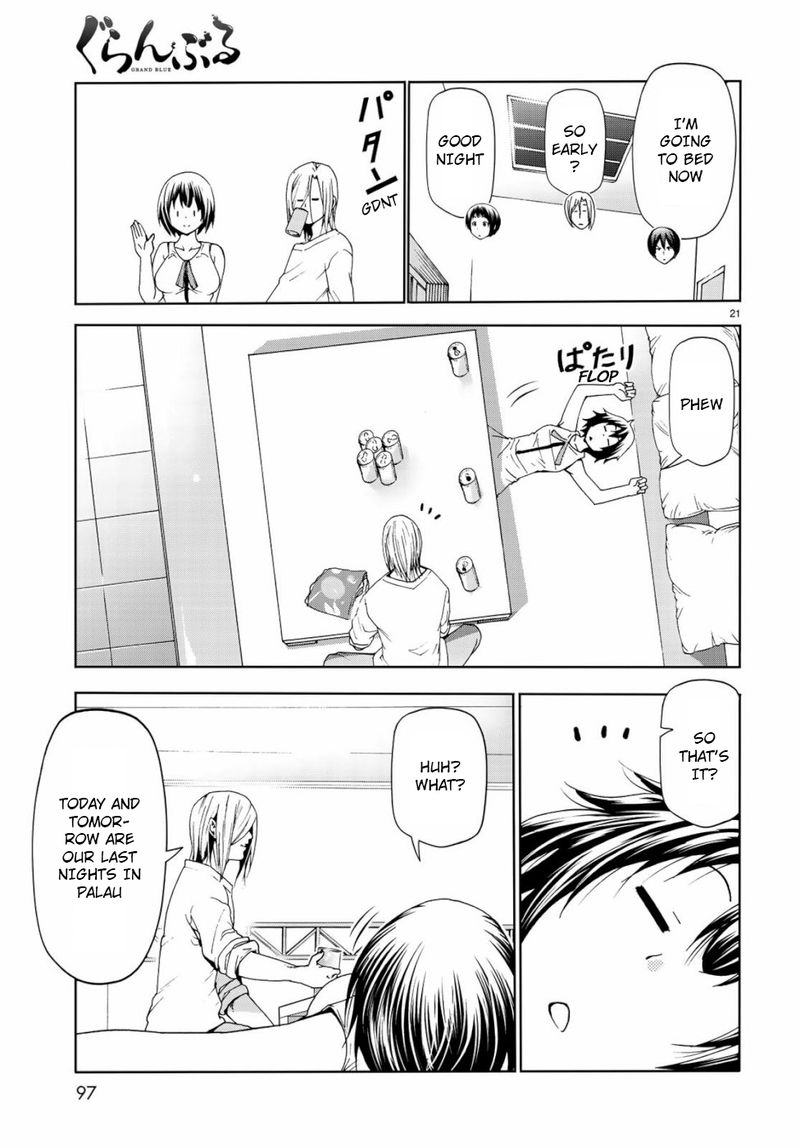 GRAND BLUE Chapter 56 - Page 21 in English