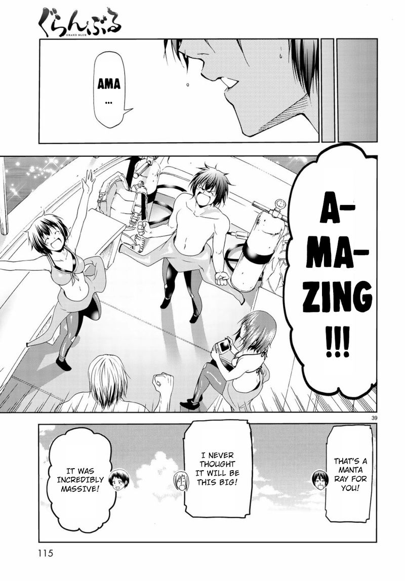 GRAND BLUE Chapter 56 - Page 37 in English