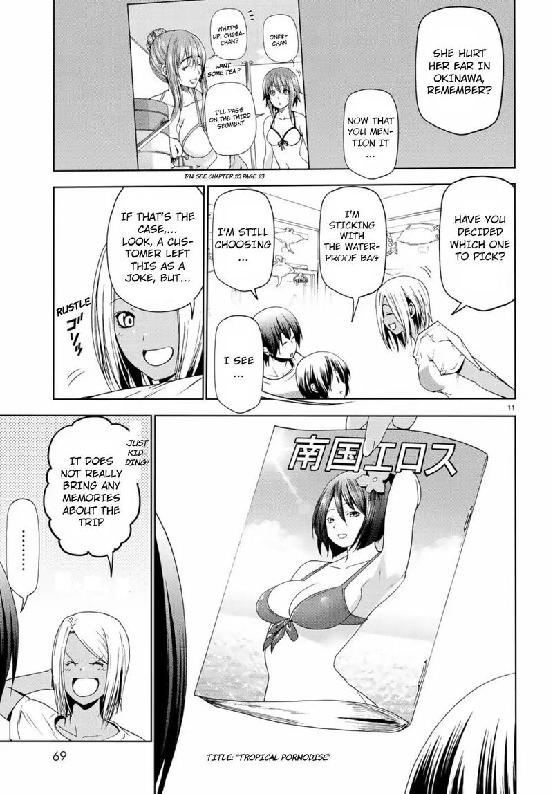 GRAND BLUE Chapter 57 - Page 11 in English